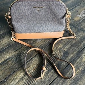 Michael Kors Leather Crossbody Bag